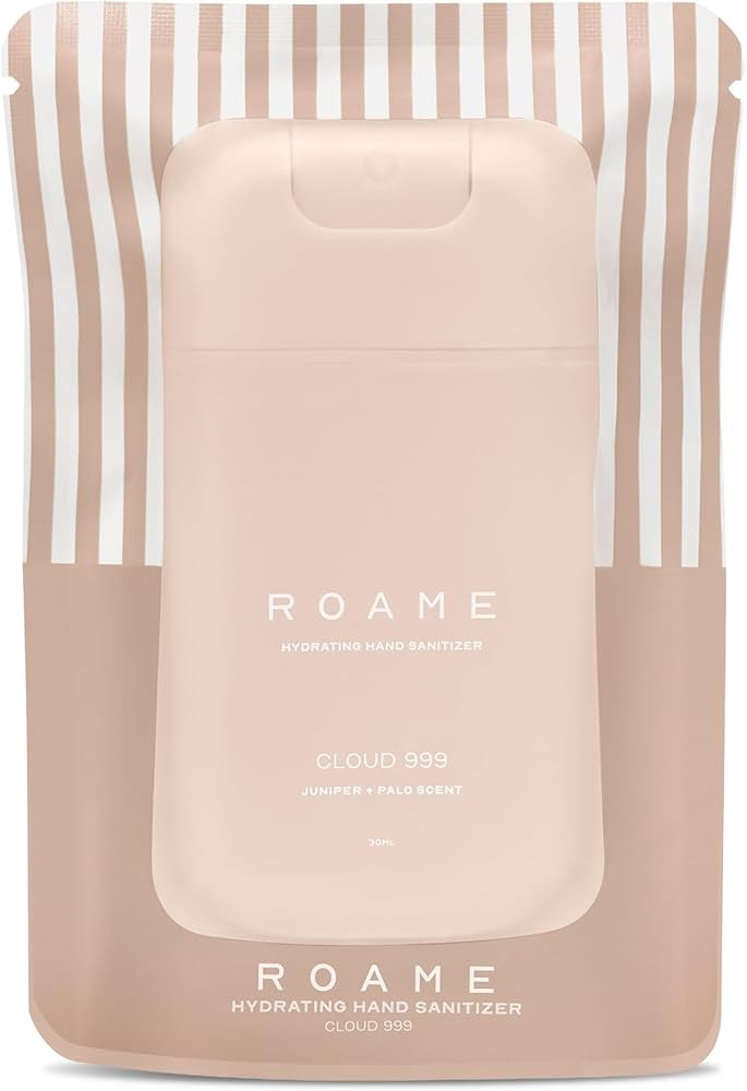 Roame Cloud 999 Hydrating Alcohol-Based Hand Sanitizer Spray – Antibacterial, No-Rinse Formula ... | Amazon (US)