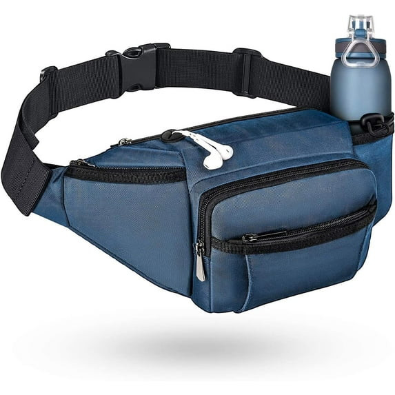 Brightify Crossbody Fanny Pack for Men Women, Large Waist Bag with Water Bottle Holder, Hip Pack ... | Walmart (US)