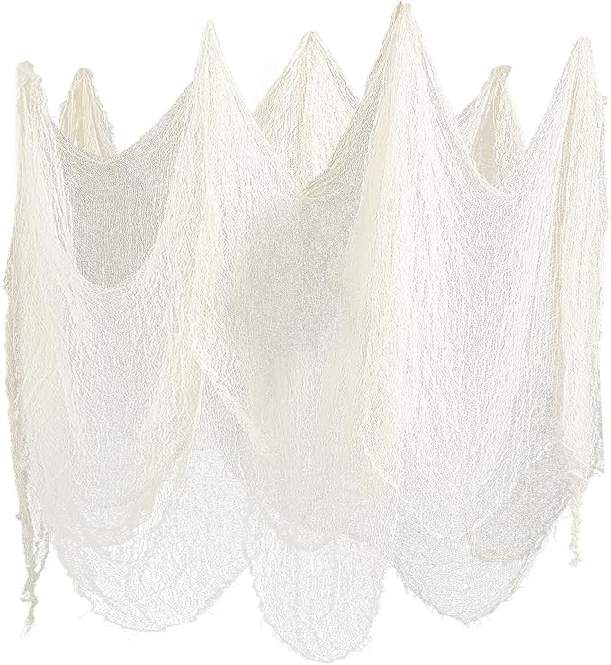 Newwiee 511 x 78.7 Inch Halloween Creepy Cloth Large Scary Spooky Gauze Fabric for Party Supplies... | Amazon (US)