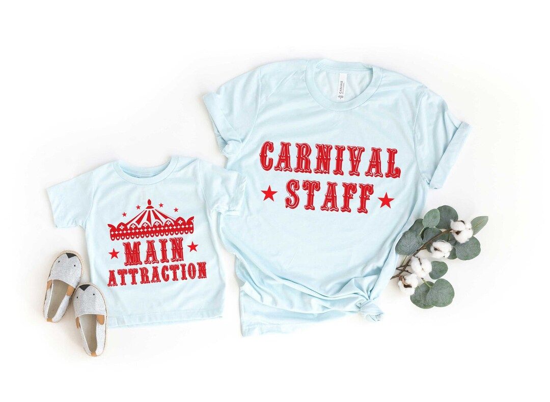 Circus Birthday Shirt, Carnival Party Shirt, Carnival Theme Birthday, Carnival Outfit, Main Attra... | Etsy (US)