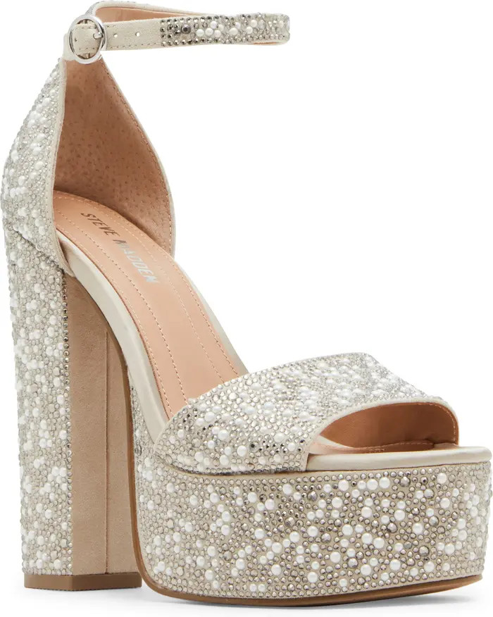 Glam Ankle Strap Platform Sandal (Women) | Nordstrom Rack