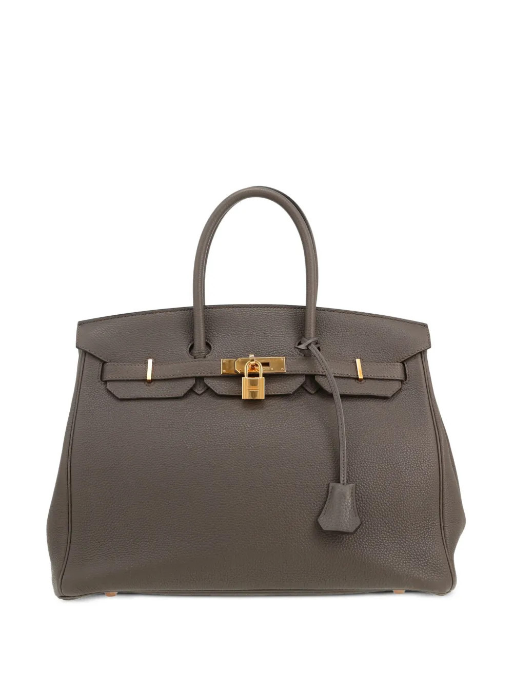 Hermès Pre-Owned 2019 Birkin 35 handbag - Grey | Farfetch Global