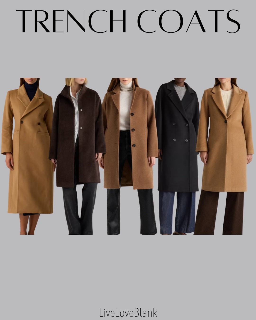 Seasonal trench coats
Dressy coats
Work coats
Trending trench coats


#LTKOver40 #LTKStyleTip #LTKSeasonal