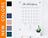 Acrylic Calendar - Personalized Family Dry Erase Wall Calendar | Amazon (US)