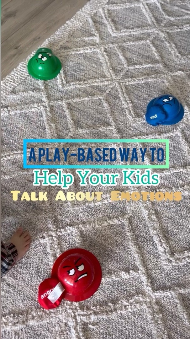 Dr. Kim’s Play Tool of the Week! 

Kids don’t often want to “talk” about their emotions. In fact, most children shut down in lecture-based and discussion commanding environments. 

As a play therapist, it’s my job to connect with children using a non-threatening language they understand and respond to using a variety of toys! And one of my favorite games to play with children to label and discuss emotions is “Flip Flop Faces Bean Bag Toss” by @Discovery

This game not only sparks conversation about big feelings, it also teaches children facial expressions and color/word recognition, helps develop motor skills and coordination, and encourages cooperative play, math skills, and social awareness. 

I even play it at home with my children! They think it’s fun and it opens the door to briefly talk about anything feelings-based they want to bring up with me! 

#LTKKids #LTKFamily