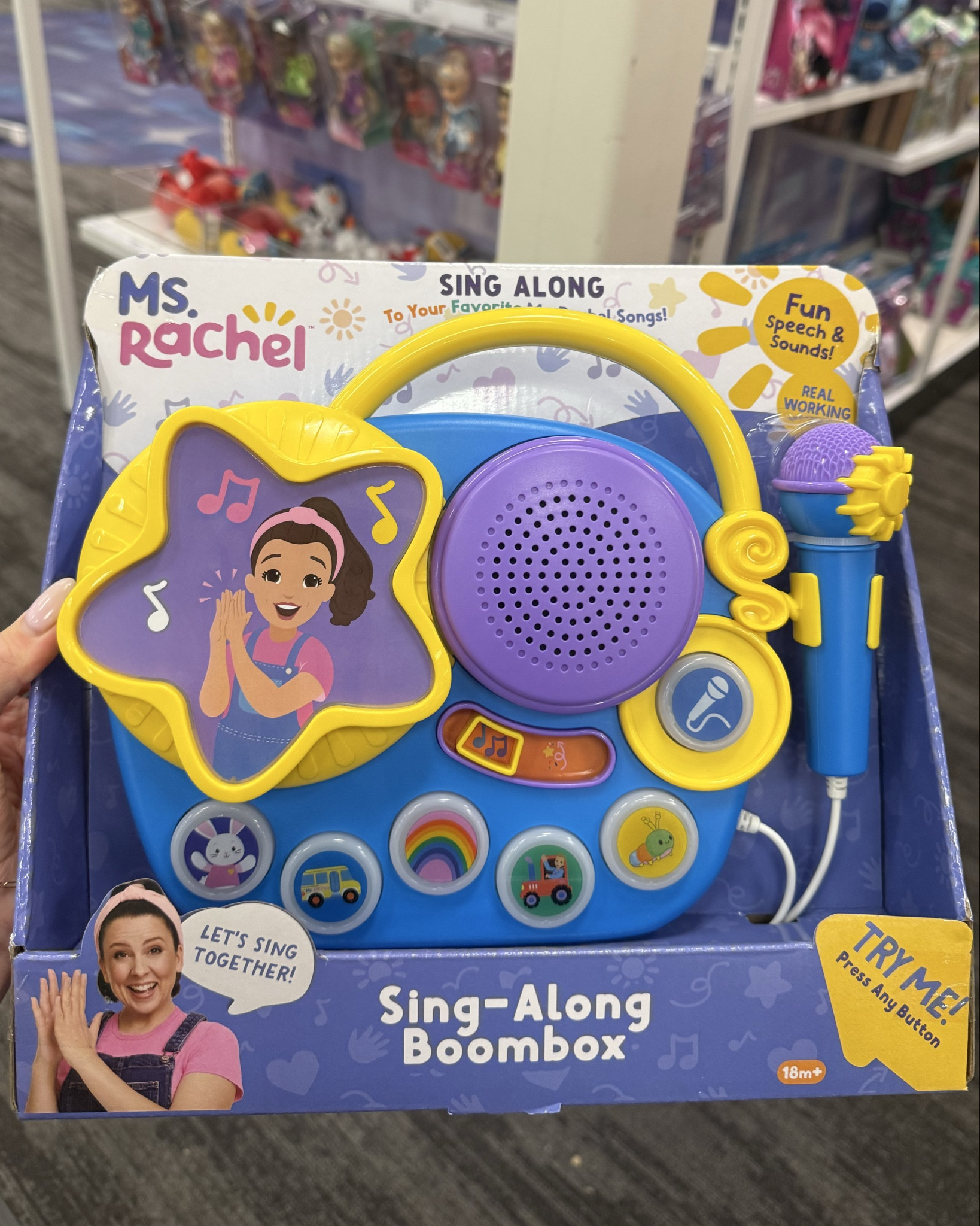 Nothing like Ms. Rachel toys!! These are definitely on the Christmas wishlist for my 1.5 year old!🎶
Speech, songs, and learning toys always!

#LTKSeasonal #LTKFindsUnder50 #LTKKids