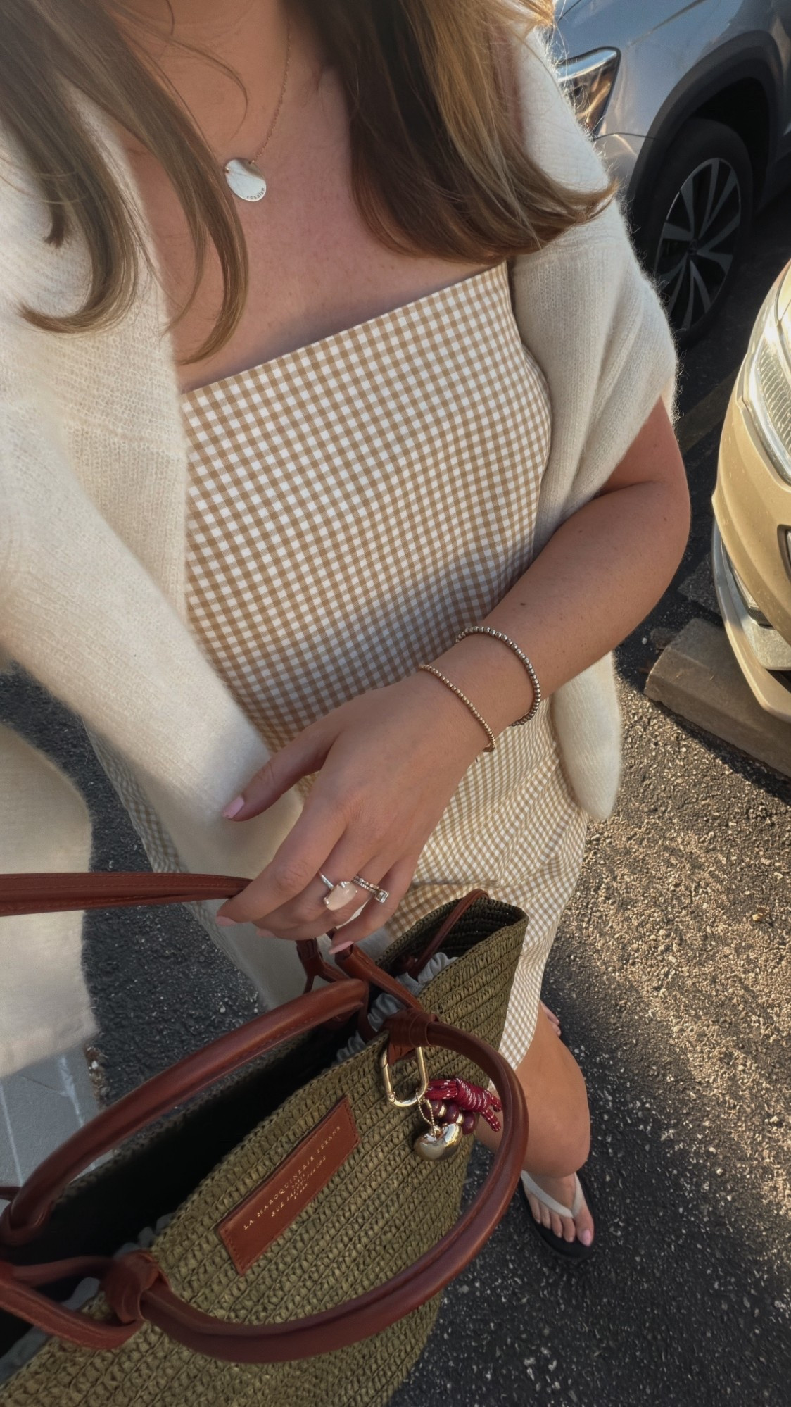 The dress is sold out Sezane but the rest is linked! Linked a few affordable extras I think would go well with this vibe too! 

#LTKootd #LTKdayinmylife