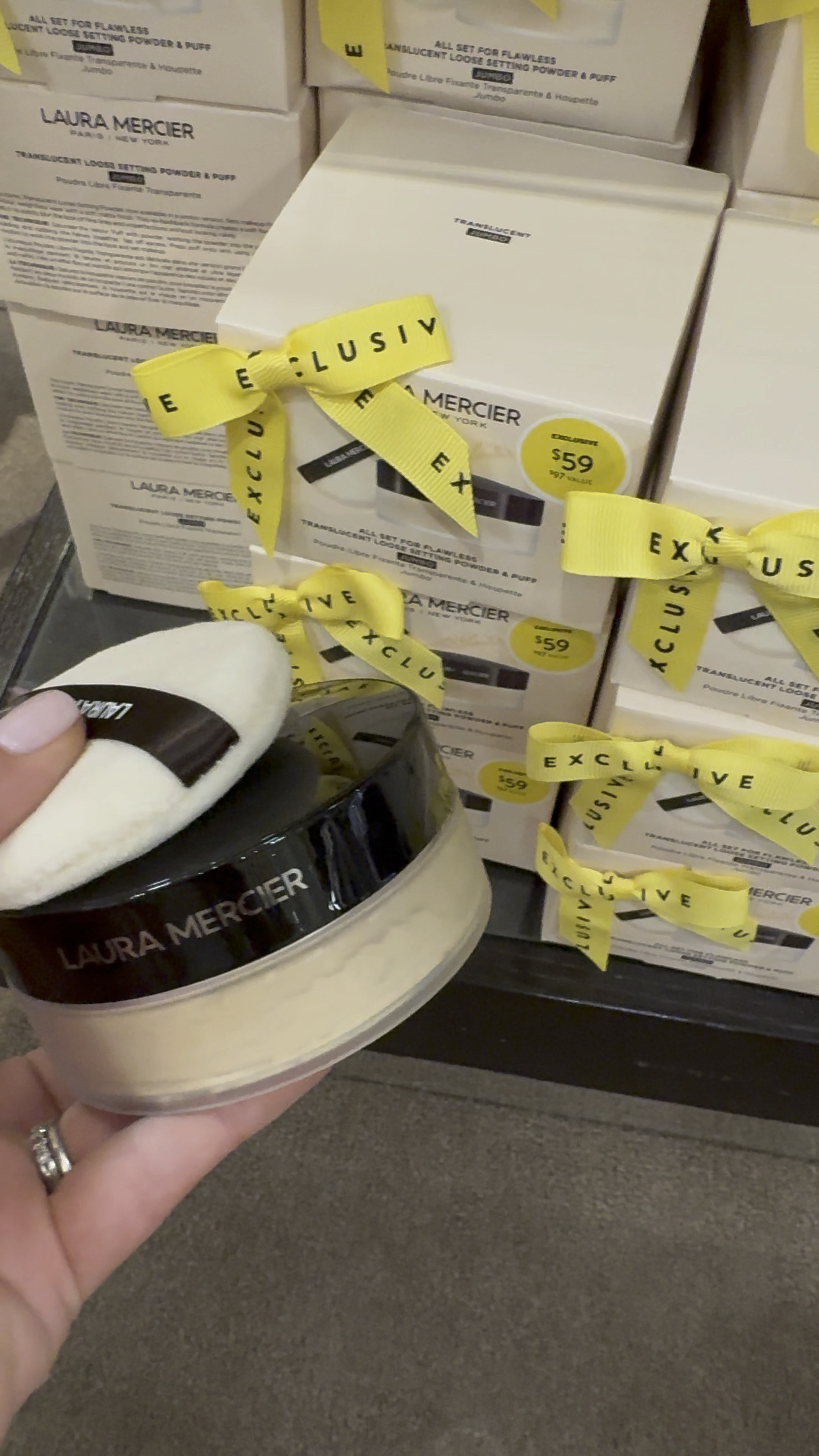 My favorite setting powder on major sale and double sized. 
Laura Mercier 
NSale 
Nordstrom sale 
Beauty 

#LTKxNSale #LTKSaleAlert #LTKBeauty