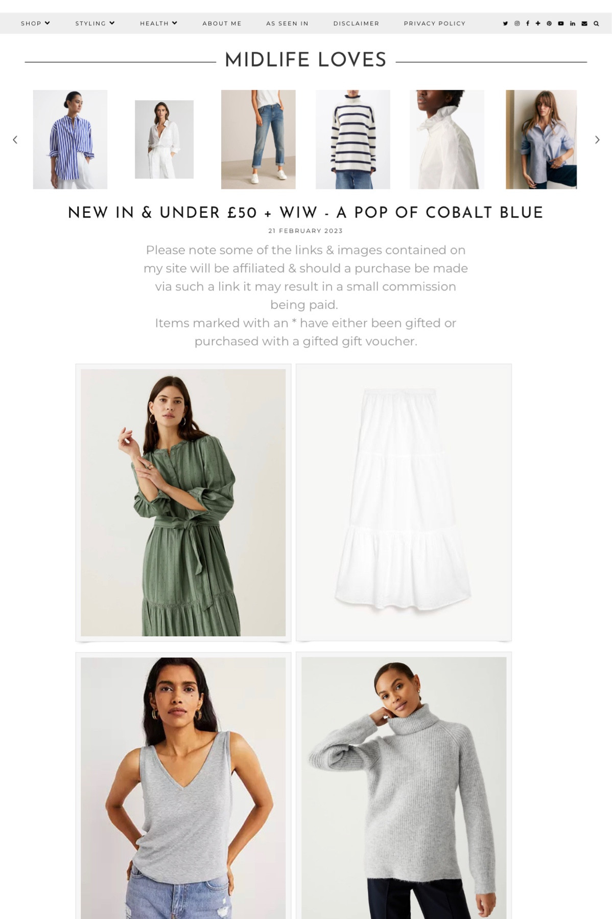 New in & under £50 https://www.mymidlifefashion.com/2023/02/new-in-under-50-wiw-pop-of-cobalt-blue.html?m=0 #fashion #style #mymidlifiefashion #midlifefashion #midlifestyle #springfashion #springstyle #springlooks #whattowear #styleover40 #fashionover40 #over40style #over40fashion #highstreetstyle #highstreetfashion 

#LTKunder50 #LTKSeasonal #LTKeurope