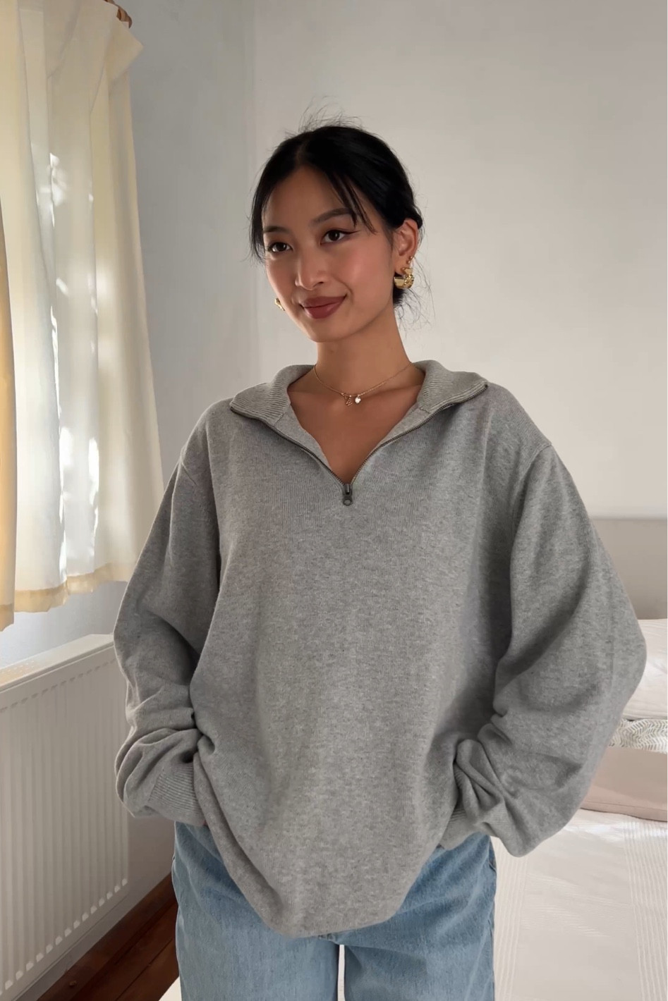 Wearing size L