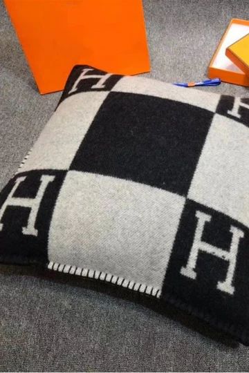 "H" Throw Pillow Cover- Pre Order Nov 30th | The Styled Collection