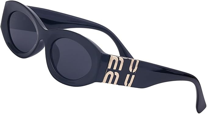 Female Personality Small Oval Sunglasses: UV Protection,r for Photography, Driving, Partying, Run... | Amazon (US)