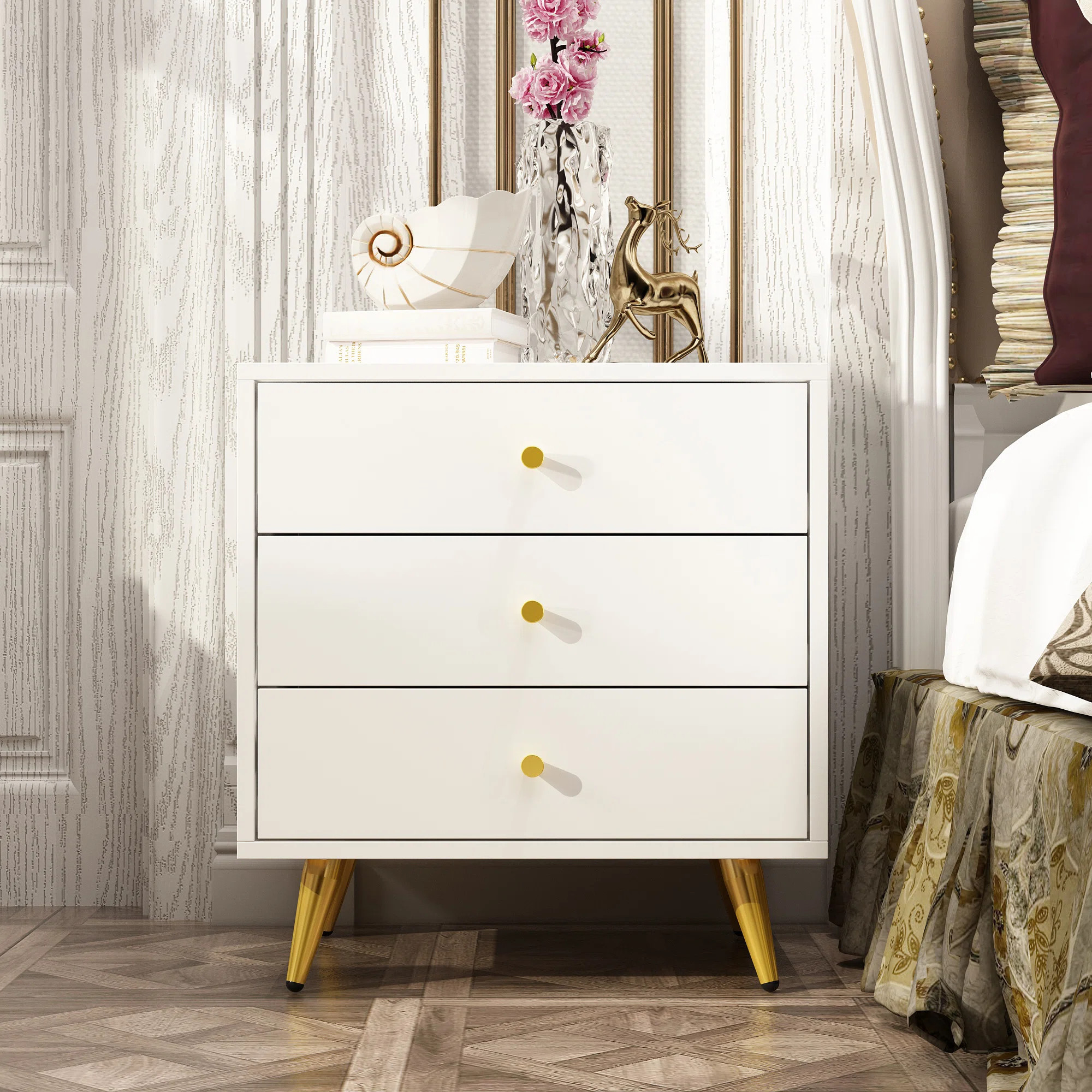 Khennedi 19.7'' W Nightstand | Wayfair North America