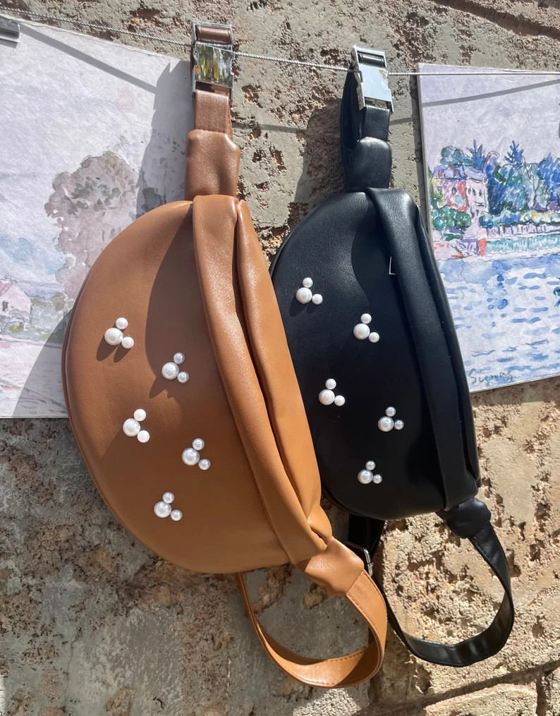 Mickey Pearl Fanny Pack - Etsy | Etsy (US)
