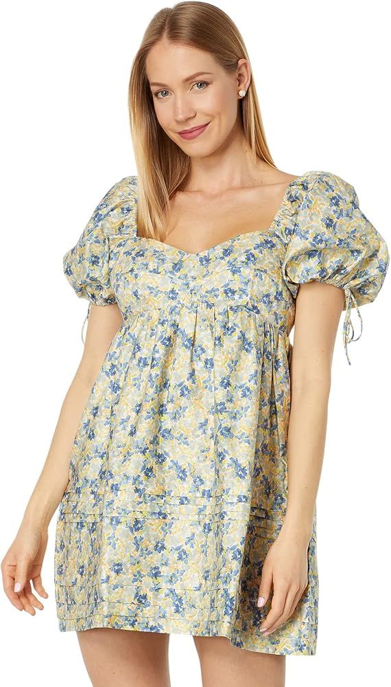 English Factory Women's Floral Babydoll Mini Dress | Amazon (US)