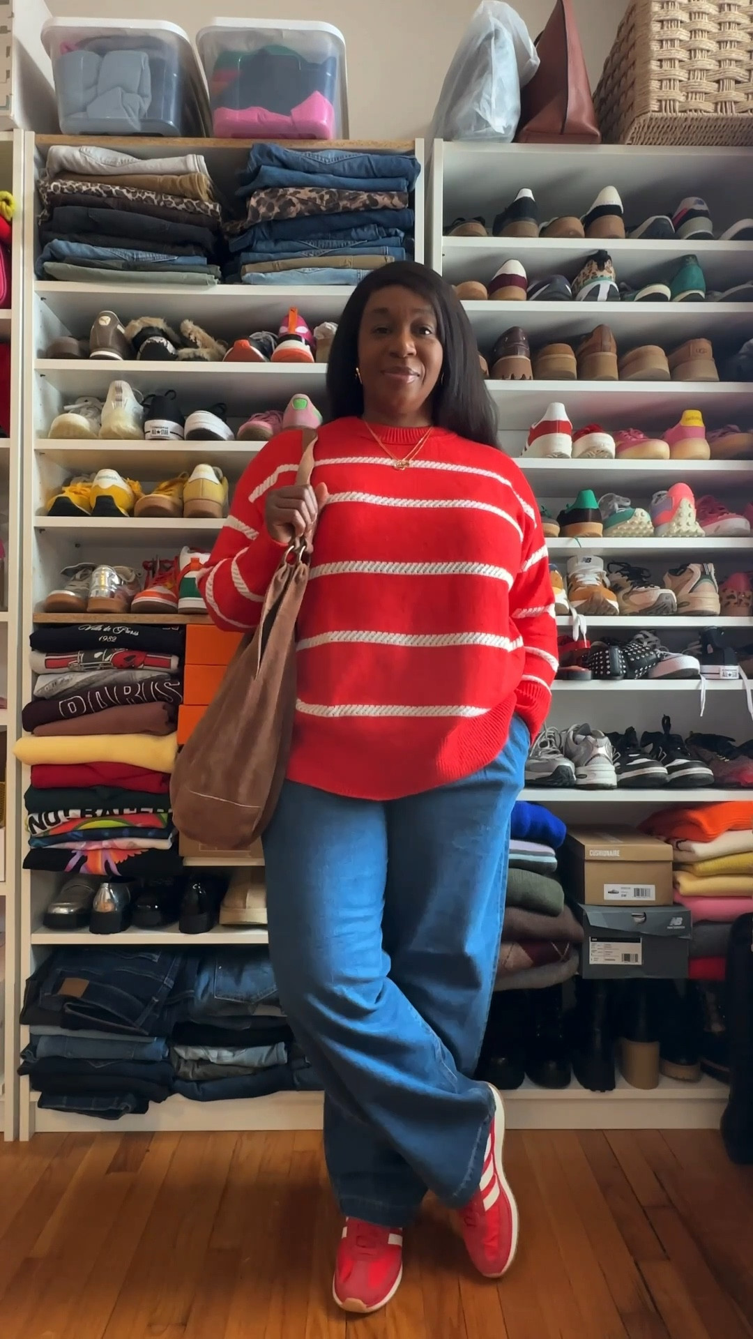 Winter to Spring OOTD:
Top is Medium
Jeans are a 12
Kicks are an 8


#LTKootd #LTKMidsize #LTKPetite