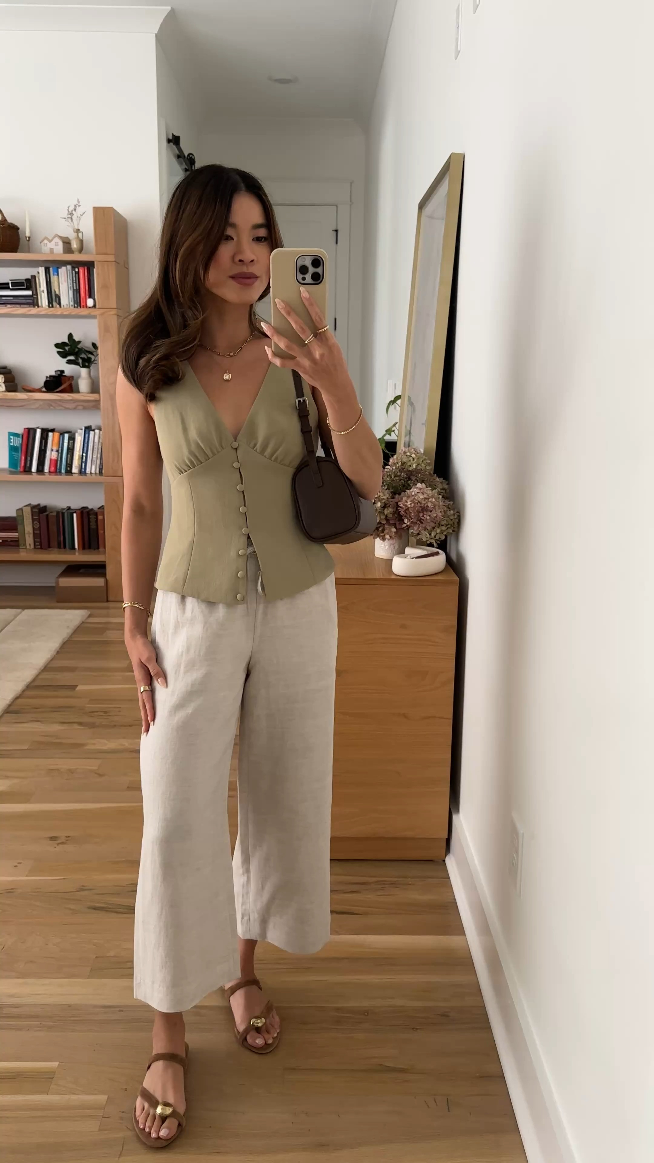 Sizing info: 
Top size XS
Pants size 2XS in undyed ecru

petite fashion, get dressed with me, outfit inspiration, ootd, nashville outfit, Nashville influencer, petite style, vacation style, casual outfits, mom style, petite pants, spring outfits, spring outfit info, spring pants, spring outfit idea, spring top, spring bag, spring blouse, aritzia top, spring shoes, viral pants, aritzia pants, petite pants, linen pants 

 

#LTKootd #LTKSeasonal #LTKPetite