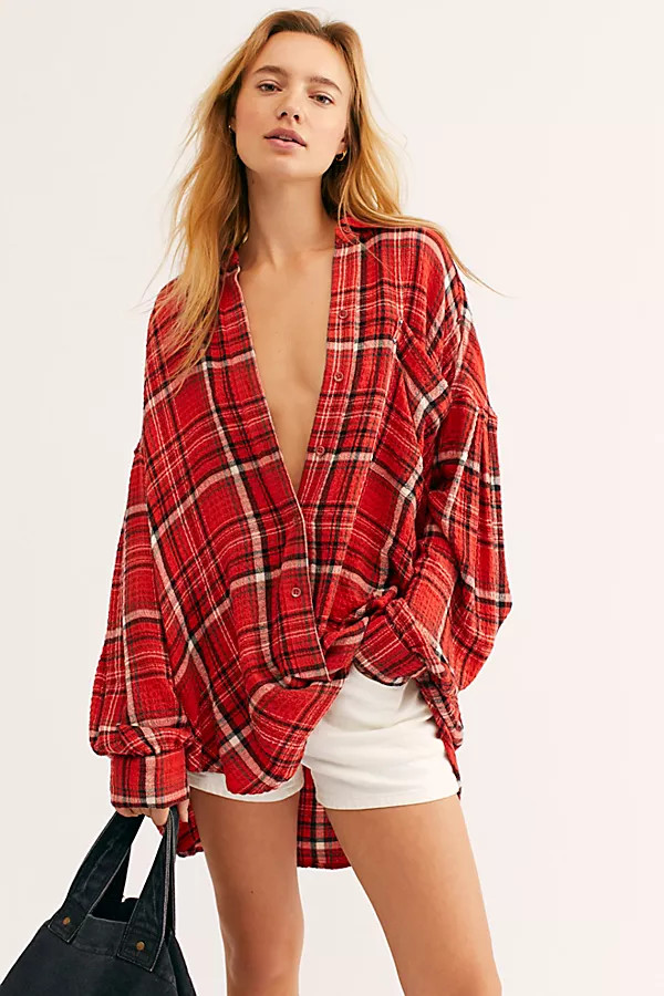 Hidden Valley Buttondown Top | Free People (Global - UK&FR Excluded)