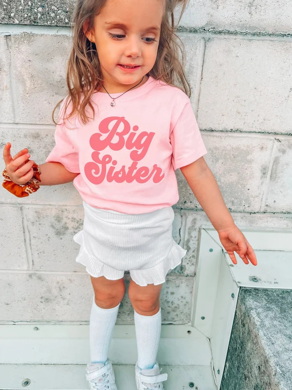 Big Sister Shirts  Big Sister T-shirt Big Sister Shirt Big - Etsy | Etsy (US)