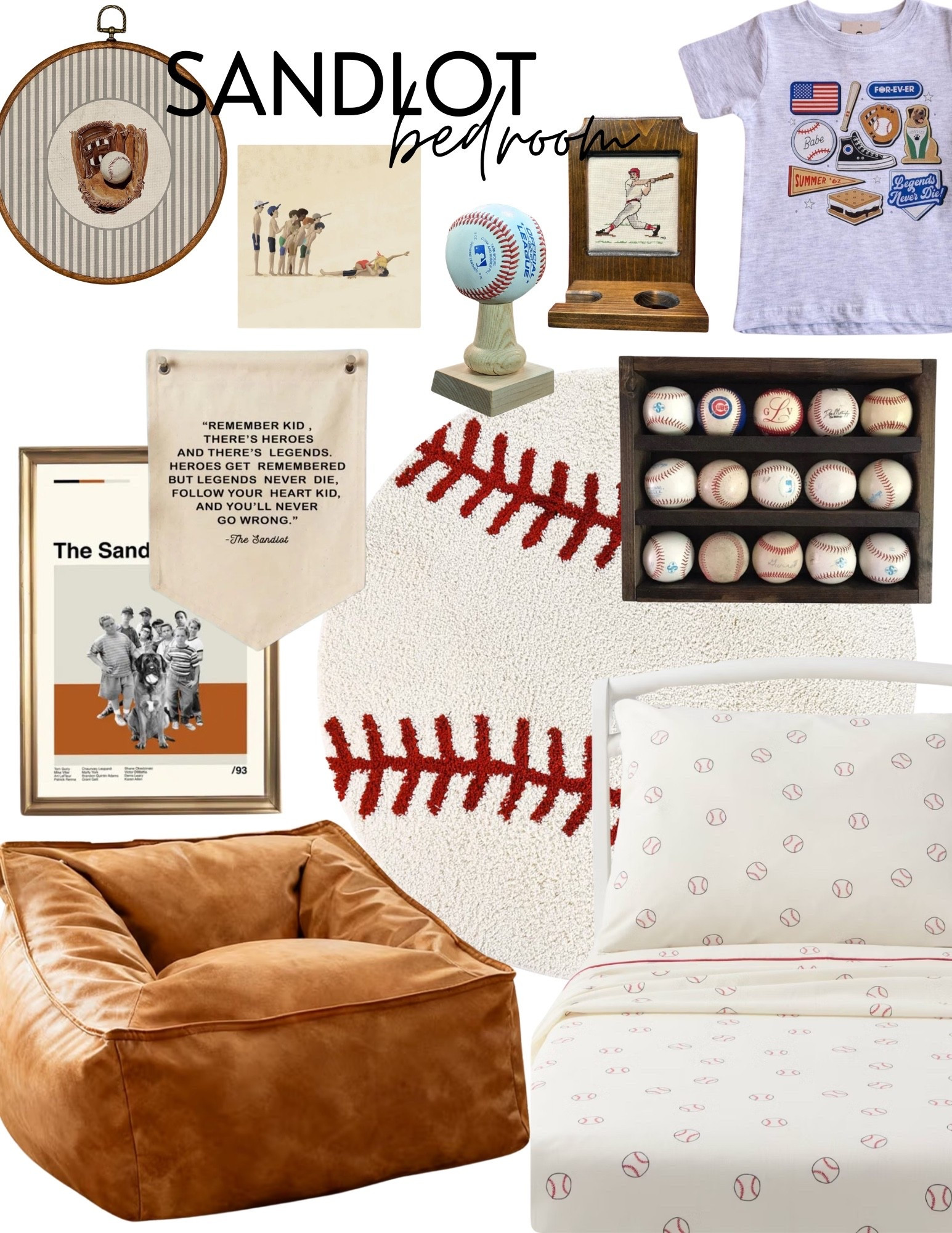 SANDLOT INSPIRED ROOM

#LTKBump #LTKKids #LTKBaby