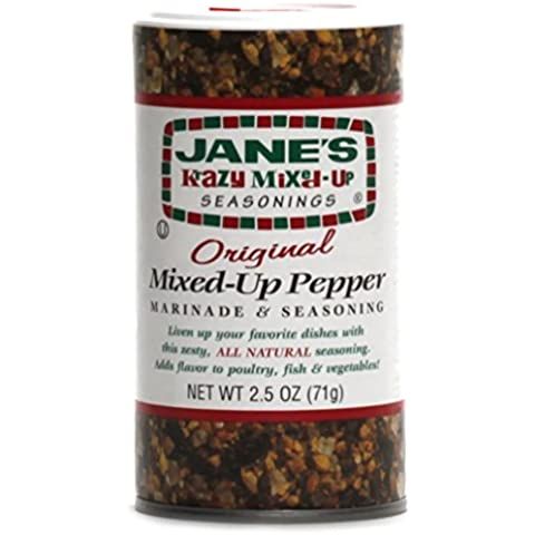 Jane's Krazy Mixed up Seasonings Original Dark Can with Red | Amazon (US)