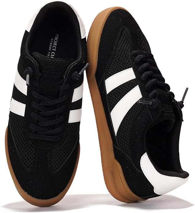 Project Cloud Casual Sneakers for Women - Memory Foam Insoles Lace-Up Womens Shoes and Lightweigh... | Amazon (US)