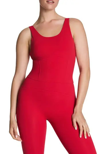 SPANX® Contour Crop Tank Top in Spanx Red at Nordstrom Rack, Size Small | Nordstrom Rack