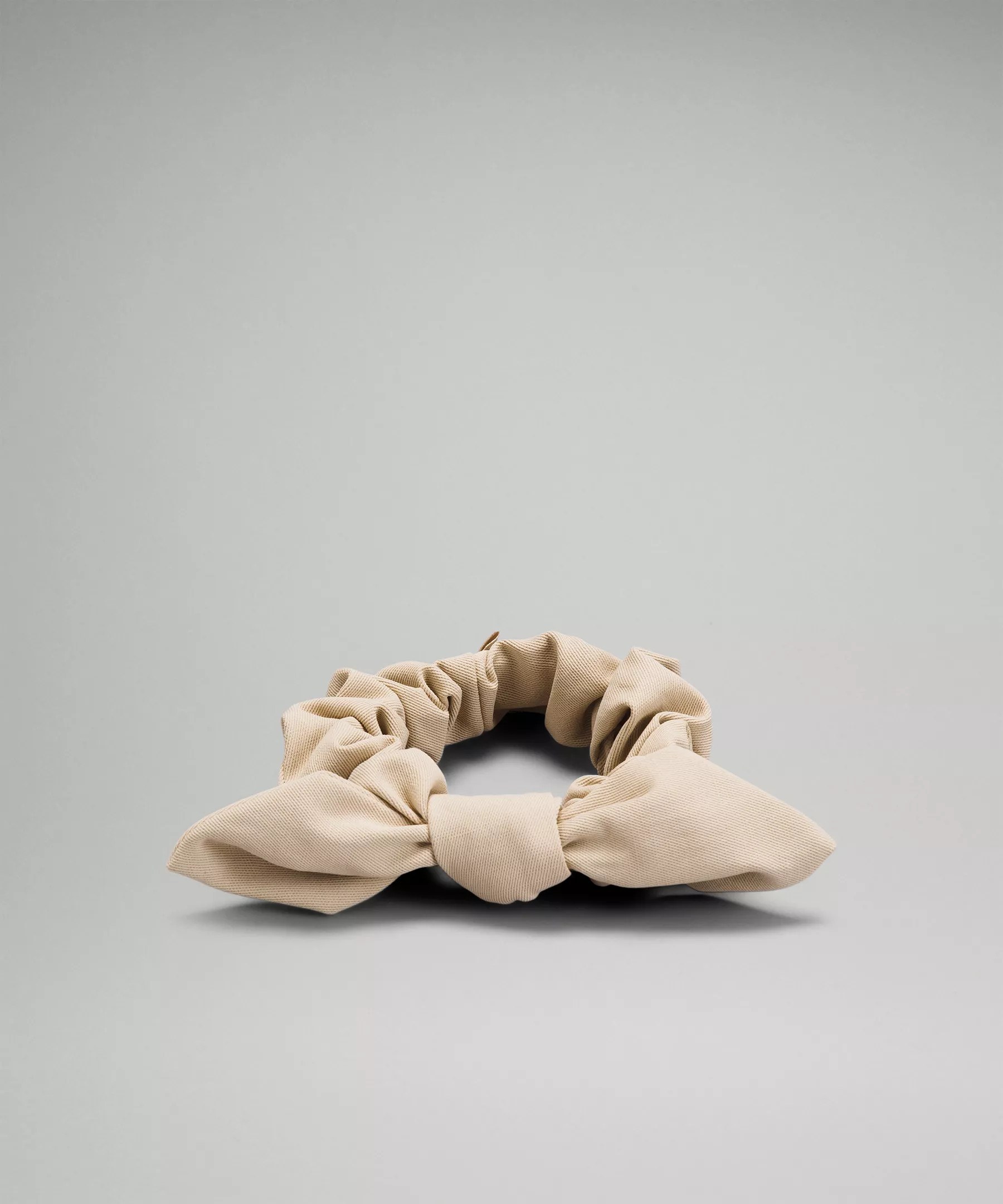 Uplifting Scrunchie Bow Twill Fabric | Lululemon (US)