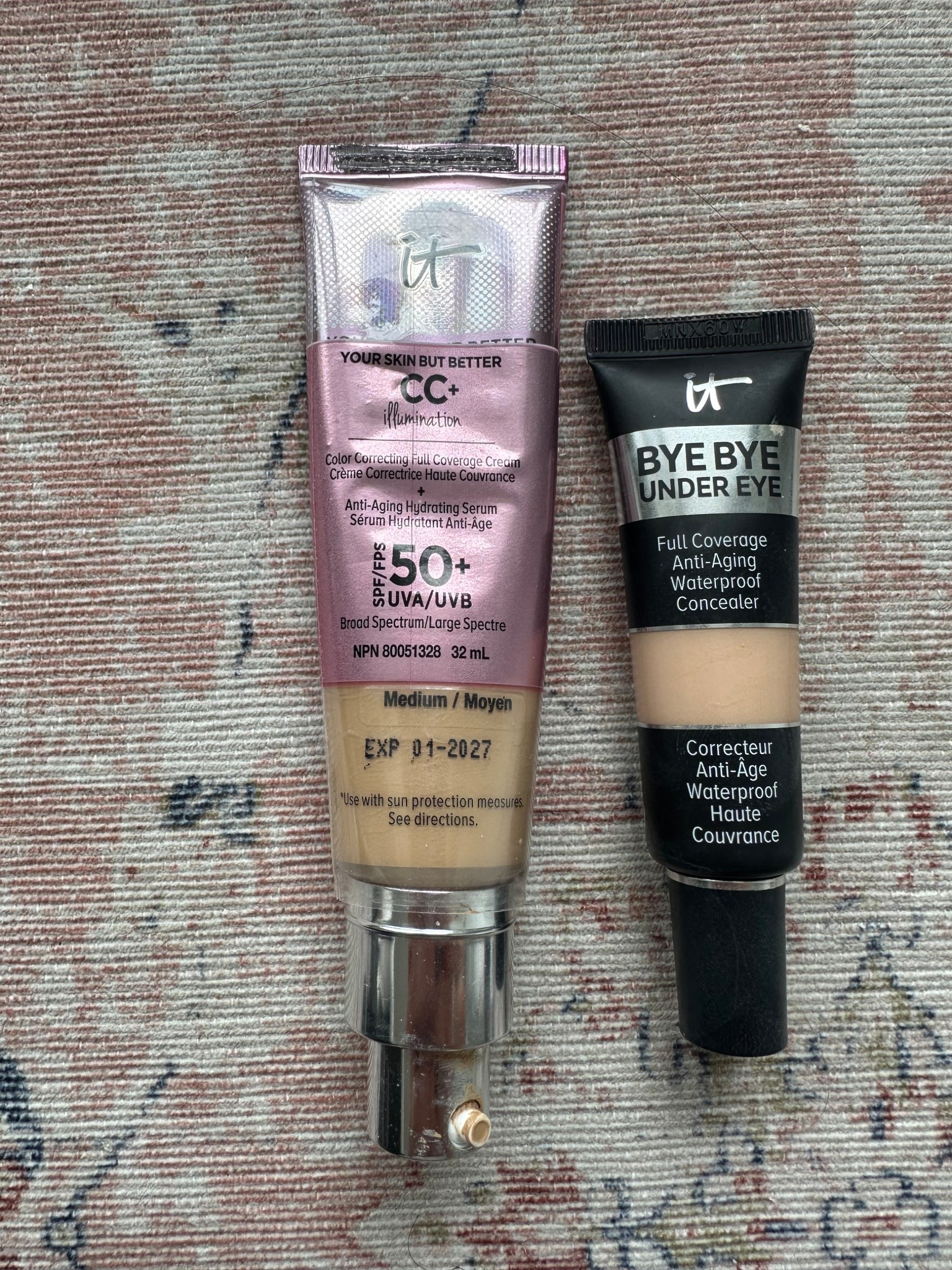 Cc cream colour medium. 
Under eye concealer medium natural  

#LTKbeauty #LTKsale #LTKcanada