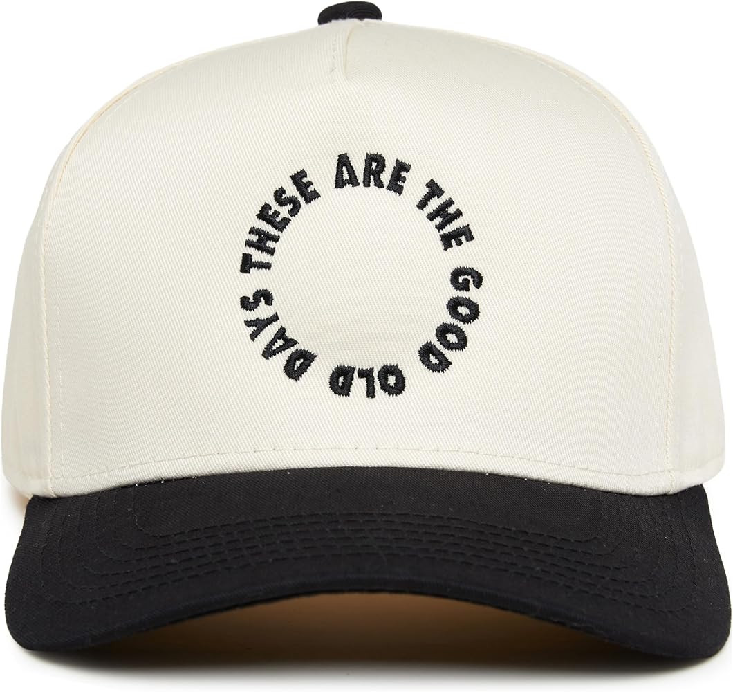 Funky Junque Vintage Canvas Snapback Hat - Adjustable 2 Tone Cap for Men Women - Put It On My, Co... | Amazon (US)