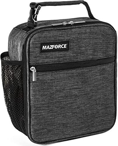 MAZFORCE Lunch Bag Insulated Lunch Box - Tough & Spacious Adult Lunchbox to Seize Your Day (Iron ... | Amazon (US)