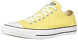 Converse Unisex Chuck Taylor All Star Color Canvas Low Top Sneaker, Butter Yellow/White/Black, 6 M U | Amazon (US)