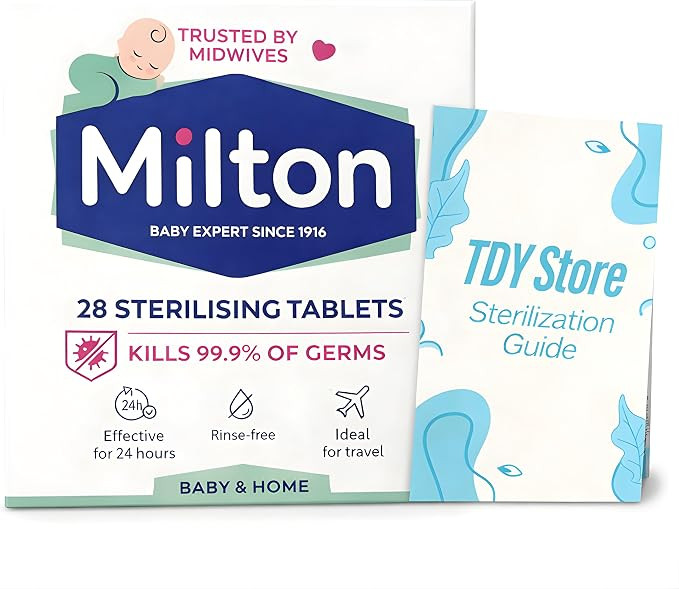 MiltonBaby 28 Sterilising Tablets - TDY Bundle Including TDY Steralization Guide | Amazon (UK)