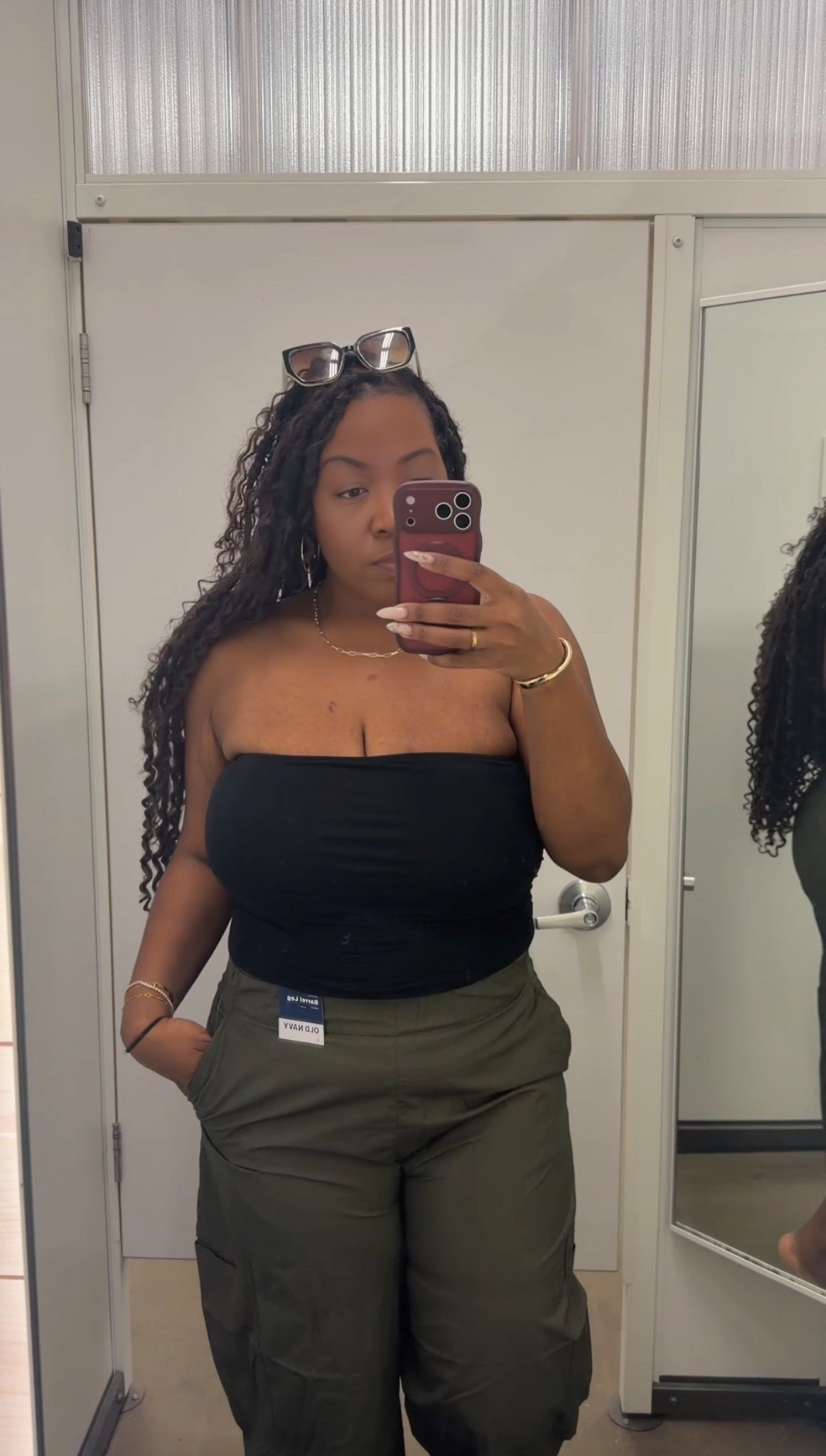 Tried on these barrel pants and tube top at Old Navy and had to buy! I got the top in white as well. 

Old navy fashion, plus size, summer fashion, spring fashion, barrel pants

#LTKTall #LTKootd #LTKdayinmylife