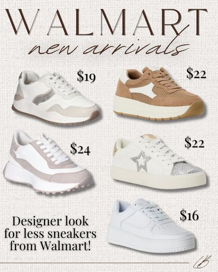 Designer look for less sneakers from Walmart! 

#LTKfindsunder50 #LTKshoecrush #LTKsalealert