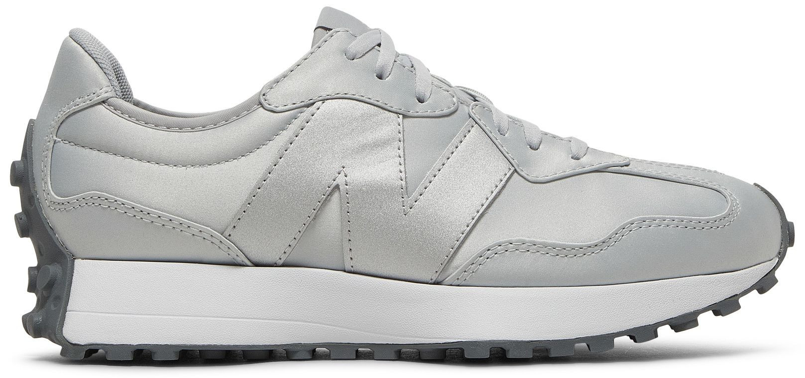 Buy Wmns 327 'Light Aluminum Gunmetal' - WS327MT1 - Grey | GOAT | GOAT