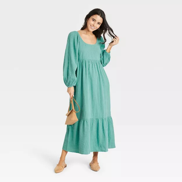 Women's Balloon Long Sleeve Dress - Universal Thread™ | Target