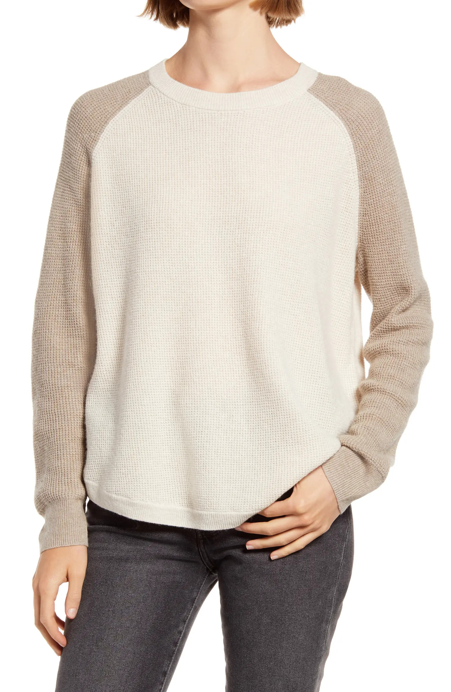 Jane Waffle Stitch Sweater | Nordstrom