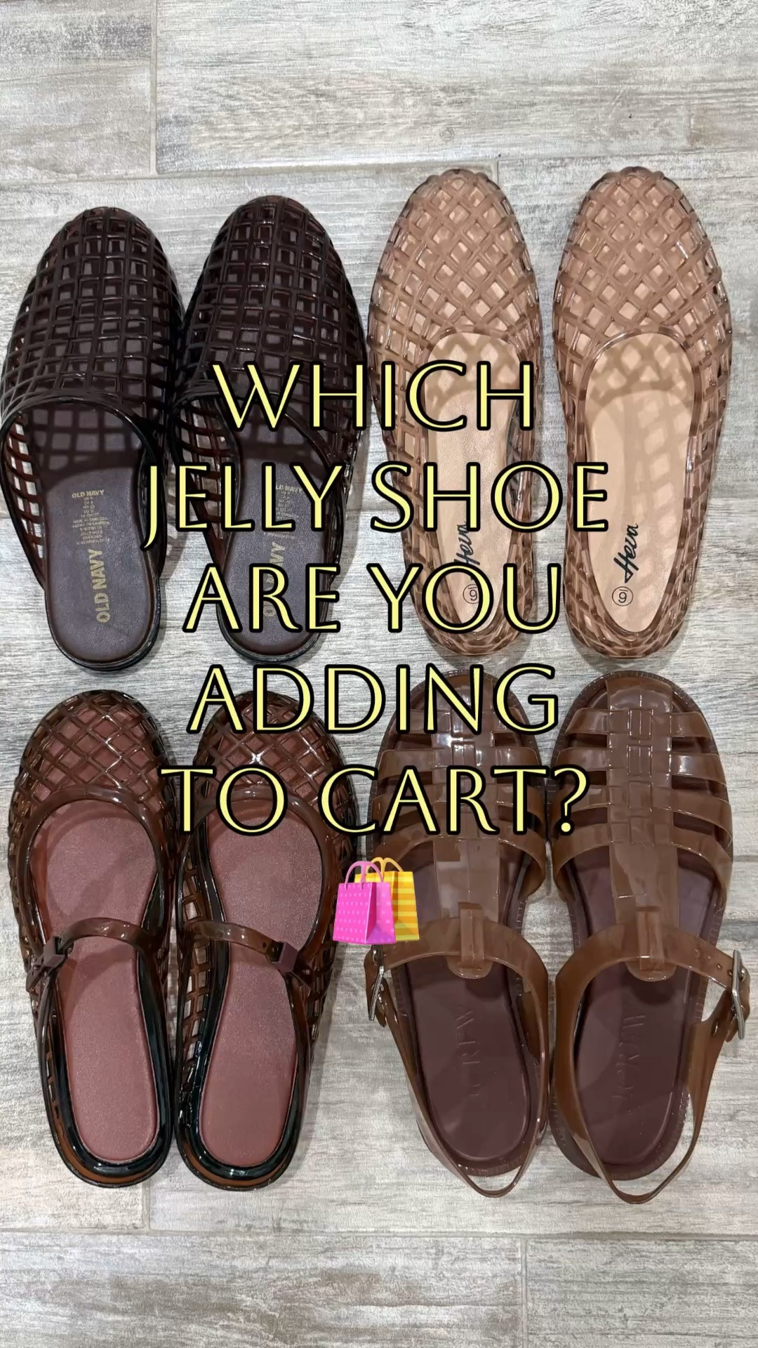 Which jelly shoe are you adding to cart first? 🛍️

I could t decide and love them all! They are all so versatile when it comes to styling and pair well with just about anything! 🥿🤎

#LTKgrwm #LTKootd #LTKSeasonal