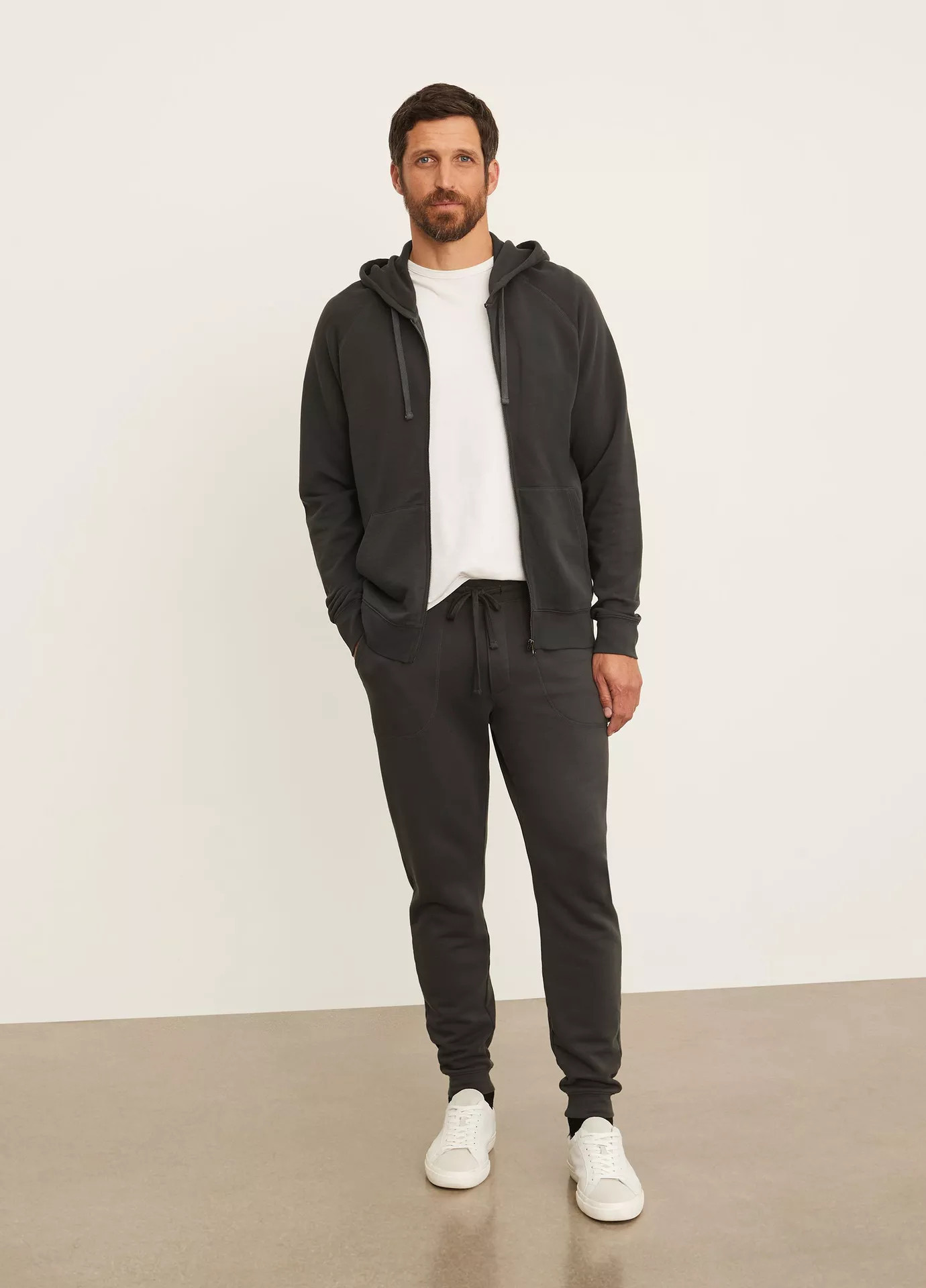 French Terry Zip Hoodie | Vince LLC