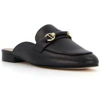 Dune Womens Glowin Leather Trim Slip On Flat Loafers - 4 - Black, Black | Marks & Spencer (UK)