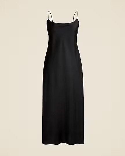 Gwyneth slip dress in luster charmeuse | J. Crew US
