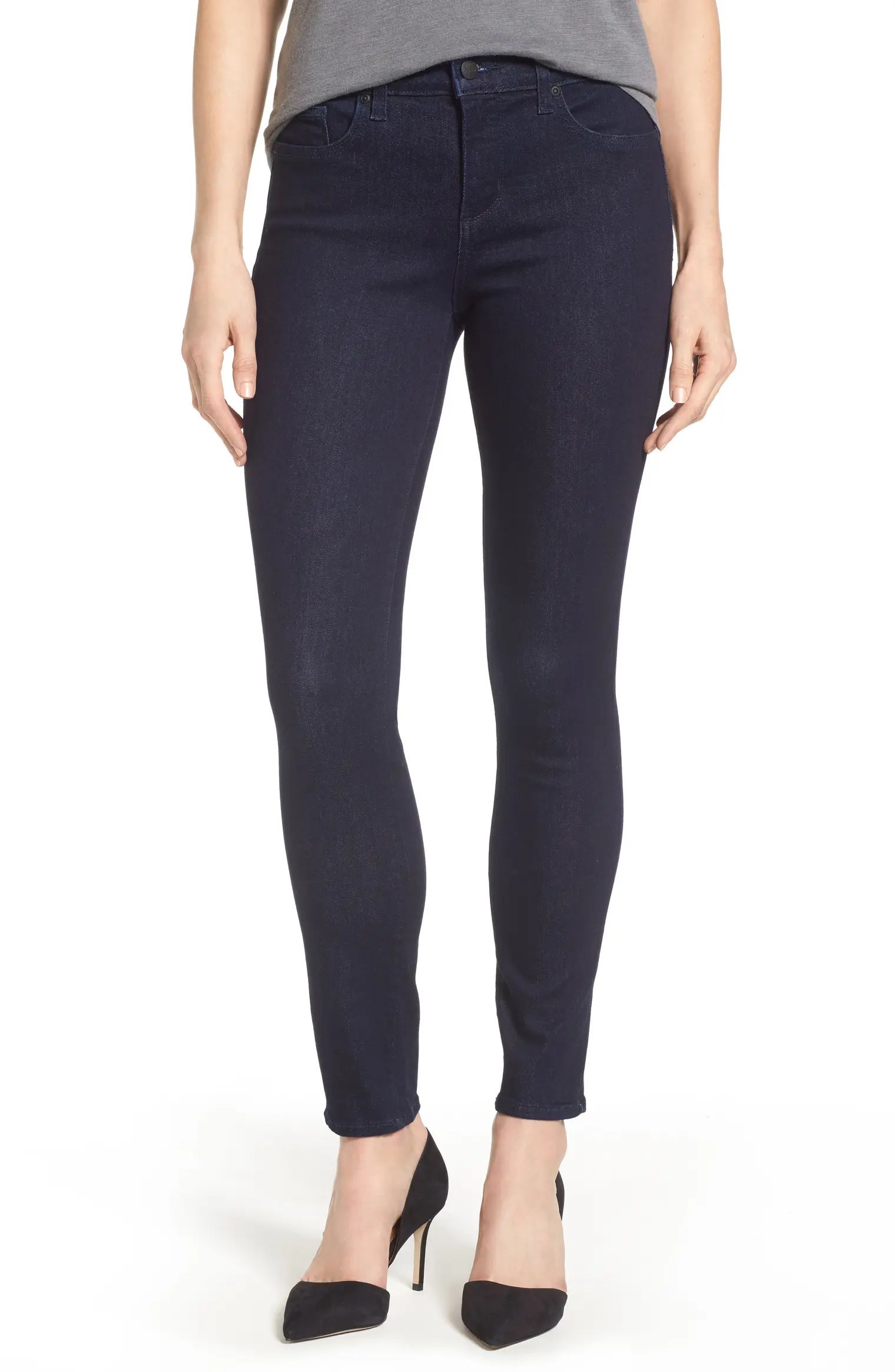 Ami High Waist Stretch Skinny Jeans | Nordstrom