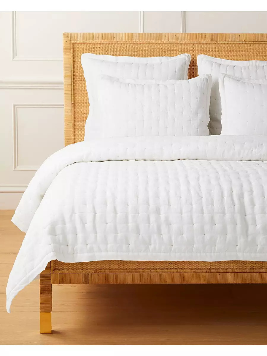 Sutter Linen Quilt | Serena and Lily