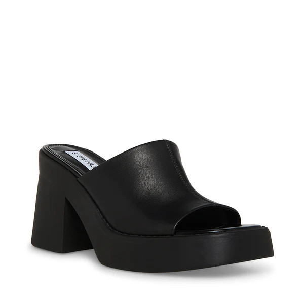 KANE BLACK LEATHER | Steve Madden (Canada)