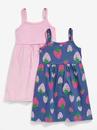 Sleeveless Fit and Flare Dress 2-Pack for Toddler Girls | Old Navy (US)
