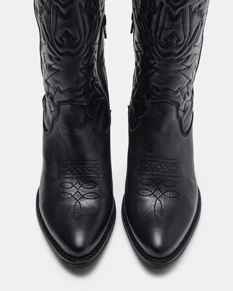 HAYWARD BLACK LEATHER | Steve Madden (US)