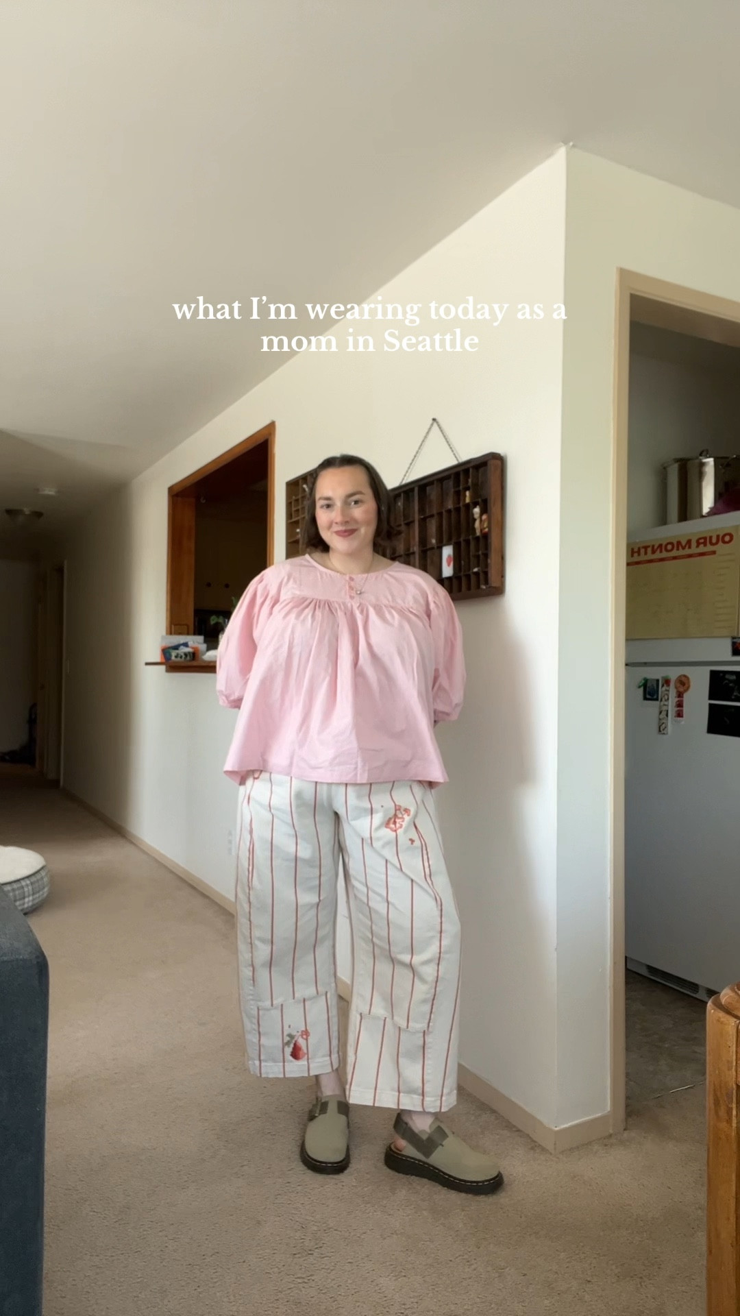 06/06 ootd 🌸 pants are rented from Nuuly!

Wearing size XL in the top 