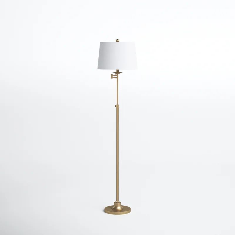 Rosalie 64.25'' Swing Arm Floor Lamp | Wayfair North America