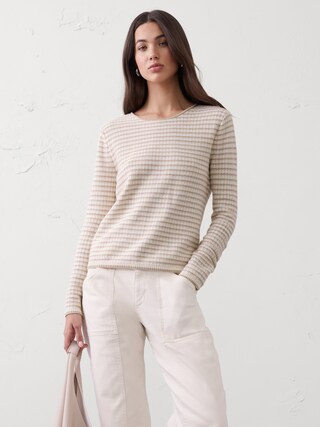 Texture Stitch Tie-Back Sweater | Banana Republic Factory